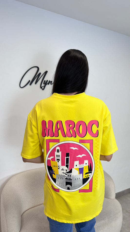 Yellow Morocco T-shirt
