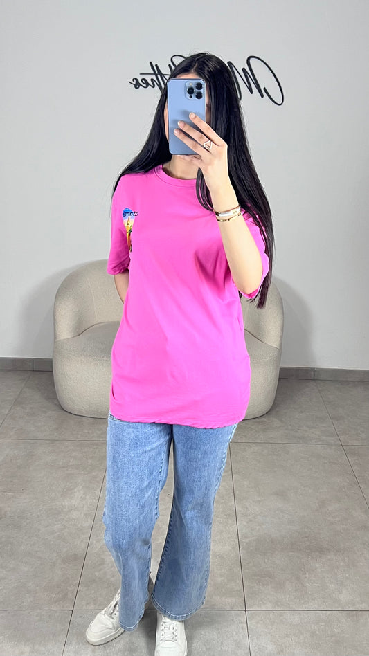 Marrakech pink t-shirt