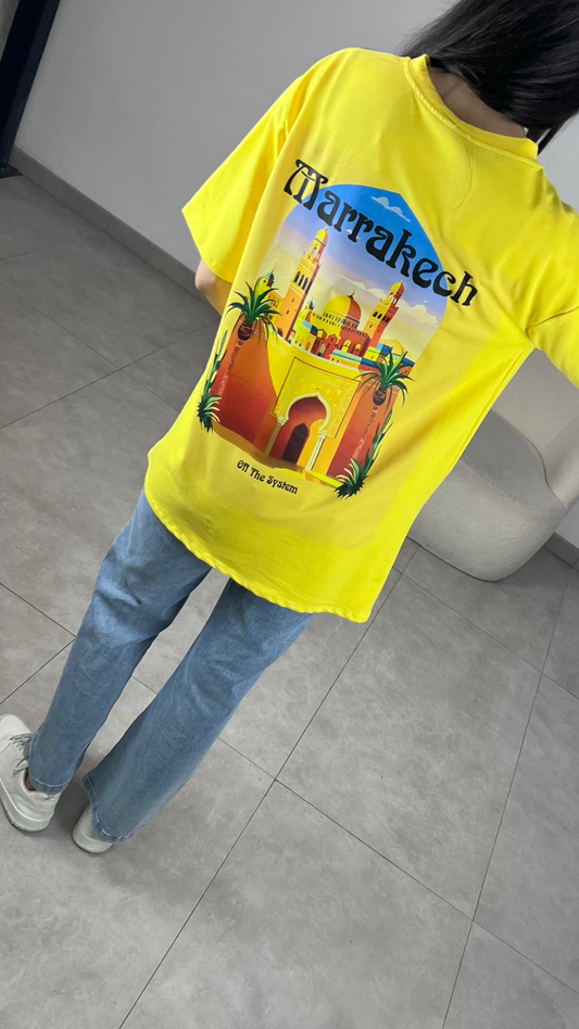Yellow Marrakech T-shirt